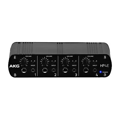 AKG HP4E 4-Channel Headphone Amp Amplifier W/ Selectable A/B Input Per Channel • $129