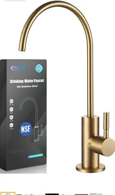 £20 • Buy Drinking Water Tap 100% Lead-Free, Water Filter Tap For Kitchen Sink (GOLD)