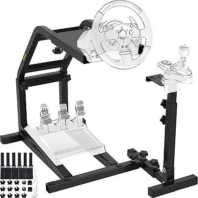 VEVOR Racing Simulator Steering Wheel Stand For G27 G29 PS4 G920 T300RS And T80 • $78.49
