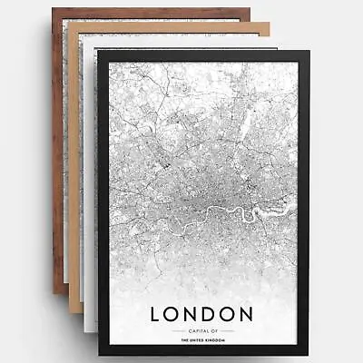 A1 A2 A3 A4 A5 Photo Frame Picture Poster Large Square Black White Rustic 24mm • £5.77