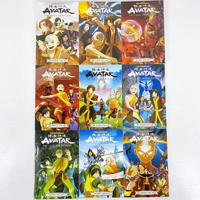 AVATAR English 18 Books Full Complete Set Comic The Last Airbender Cartoon DHL • $145