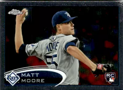 2012 Topps Chrome #160 Matt Moore Rookie RC • $1.50