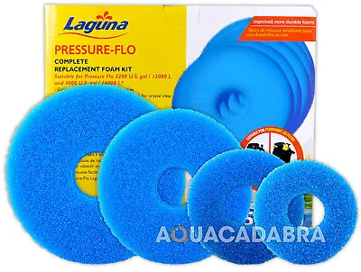 Laguna Pressure Flo Foam Kits - Whole Range 2500-14000 Pond Koi Fish  • £19.95