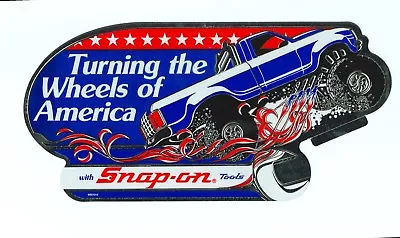  NEW  Vintage Snap-on Tools Tool Box Sticker Monster Truck Decal Man CaveSSX1312 • $25.21