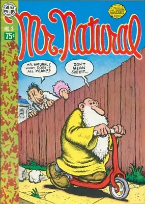 Mr. Natural #2 R. Crumb. 3rd Printing. Early 1970's.  Fine Condition. • $35