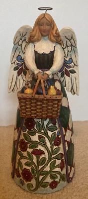 $19.95 • Buy Jim Shore Heartwood Creek 4009027  A Basket Full Of Seasons Joys  Longaberger