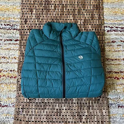 Mountain Hardwear Ghost  Whisperer Ultralight Puffer Jacket Green Men’s Large L • $199.95