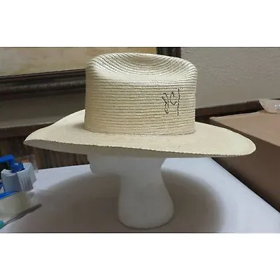 Vintage Original Palm Straw Western Hat Double Ss Collections  • $10