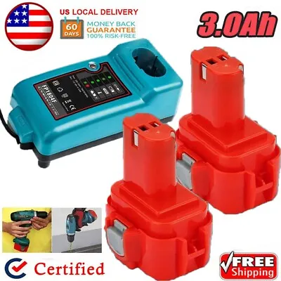 For Makita 9.6 Volt 3.6Ah Battery Or Charger 9100 9120 9122 9133 9134 9135 6222D • $9.90