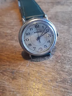 Vintage Raketa Watch USSR • £60