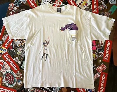 Vintage MICHEAL JORDAN SPACE JAM MONSTARS WARNER BROS. Men's T-shirt SZ XL • $84.22