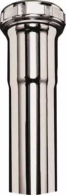 PLUMB PAK PP13-6CP Brass Chrome 1-1/2-in 6-in Slip-Joint 22-ga Extension Tube • $12.99