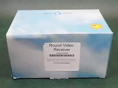 X10 Round Video Receiver VR46A • $7.99