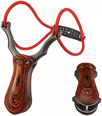 Folding Portable Stainless Steel Outdoor Slingshot Mini Slingshot • $33.94