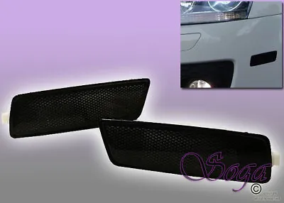 For Vw Mk5 Golf Gti R32 Jetta Dark Smoke Lens Front Bumper Side Marker Pair Fast • $15.99