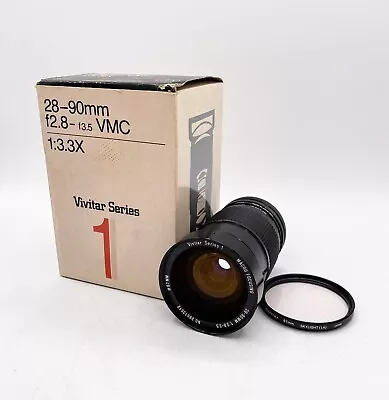 Vivitar Series 1 28-90mm F2.8-3.5 Lens For Canon FD Made Japan W 67mm Skylight • $51.99