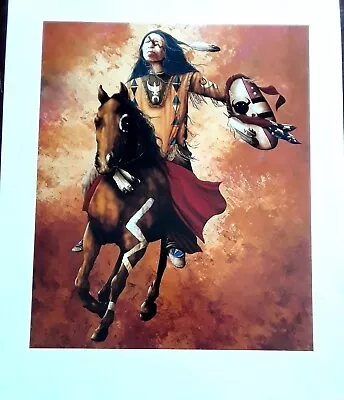 J.D.Challenger EMERGING SPIRIT'S  Native American Print- Art Print10x12 • $9.99