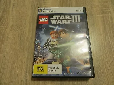 LEGO Star Wars III 3: The Clone Wars - PC Game - Free Tracked Postage • $19.99