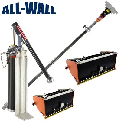 $1300 • Buy Drywall Master High Capacity 8 /10  Flat Box Set With Pump, Filler, Box Handle
