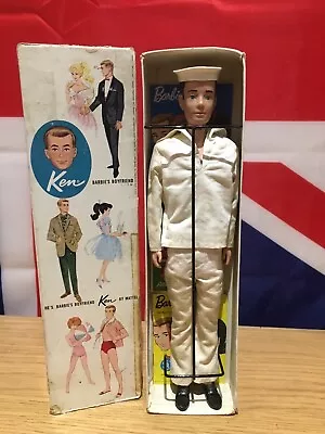 Vintage Barbies Boyfriend Ken By Mattel 1962 Boxed • $124.34