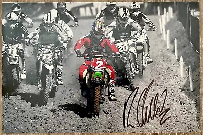 Ryan Villopoto Supercross Motocross Autographed Signed Photo 12 X 18  • $49.99