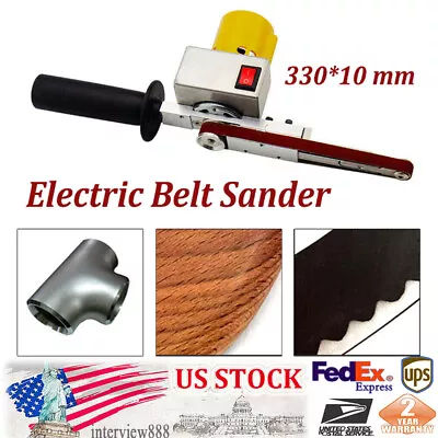 795 Motor Mini Electric Operated Bandfile Power Belt Sander Sanding Grinder File • $41