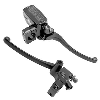 Black Brake Master Cylinder & Clutch Lever For Honda VTX1300C /R/S/T 2003-2009 • $25.50