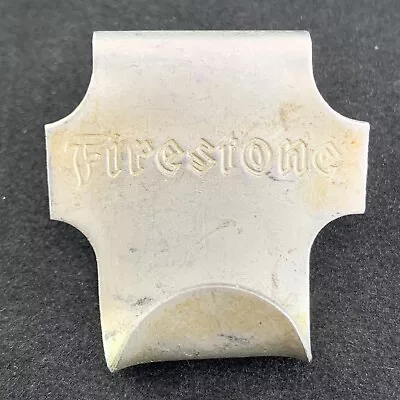 Vintage Firestone Metal Advertising Car Window Hanger Coat Hook Tires Automobile • $17.99