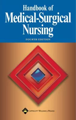 Handbook Of Medical-Surgical Nursing Springhouse Publishing Compa • £9.43