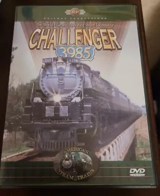 America's Steam Trains Dvd Challenger 3985 The World's Largest Steam Locomotive • $9.09