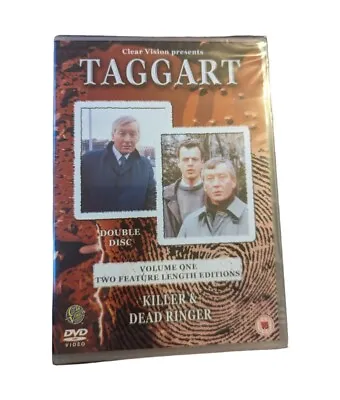 Taggart Volume 1 Killer & Dead Ringer  DVD New & Sealed • £4.99