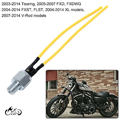 $13.98 • Buy Hydraulic Brake Stop Light Switch Cable For Harley Softail Dyna Touring FLHT FXD