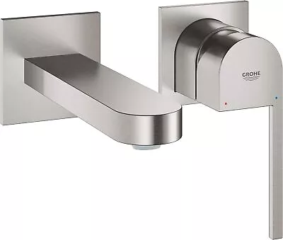 Grohe 29303DC3 Plus 2-hole Basin Mixer Tap M-Size Supersteel - NEW • £139.76