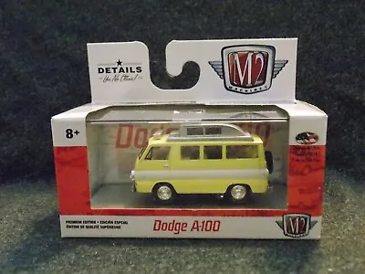 EXCLUSIVE 1965 Dodge A-100 Camper Van 2019 M2 Dodge A-100 WMTS14 19-17 VHTF 1/64 • $9