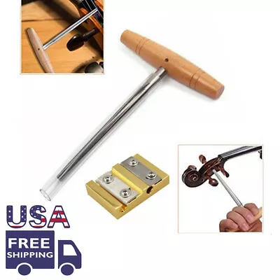 3/4 4/4 Guitar Violin Peg Hole Reamer Shaver Making Tool Luthier 1:26 Taper USA • $34.68