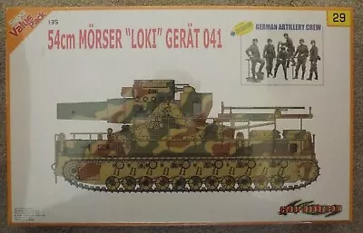 1/35 German Heavy Mortar 54cm Mörser “Loki” Cyber Hobby #9129 Shrink Wrap MISB • $84.99