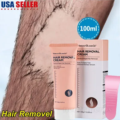 $10.35 • Buy Permanent Hair Removal Cream Painless Stop Hair Growth Inhibitor Remover Smooth