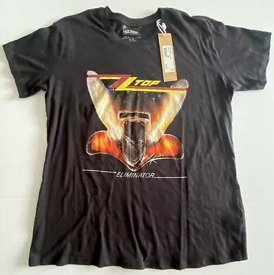 ZZ Top Band T Shirt BNWTS Black Eliminator Size Medium • $15