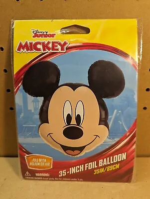 DISNEY Junior Mickey Mouse Helium Or Air Fill Birthday Party Balloon Celebration • $6.88