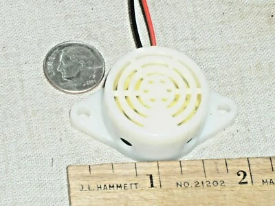 $3.69 • Buy New Sonalert Sfm-27 6 V 12v 6-24v Dc Piezo Steady Alarm Siren Usa