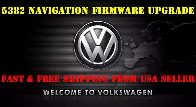 VW RNS-510 USA 5382 Navigation Firmware Update - Get Reboot Loop Fixed Fast! • $11.95