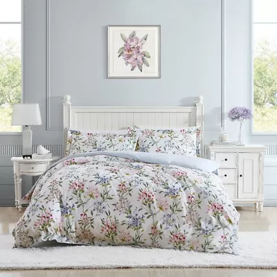 Laura Ashley Meadow Breeze Quilt Cover Set-Soft Jewel • £104.82