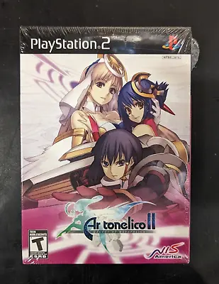 Ar Tonelico II Melody Of Metafalica Limited Edition (PS2 2009) New Sealed • $199.99