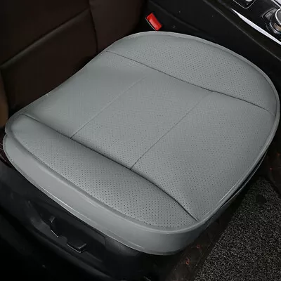 Gray PU Leather Car Front Cover Cushion Seat Protector Full Surrounded Universal • $9.80