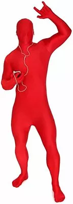 Adult Red Morphsuit M - XXL Men`s Women`s Skinsuit Zentai Suit Halloween Costume • $36.95