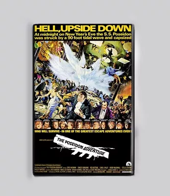 THE POSEIDON ADVENTURE (1972) - 2  X 3  MOVIE POSTER MAGNET (70s Retro Disaster • $6.99