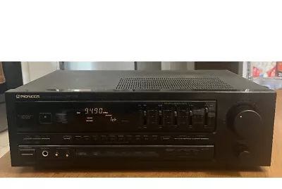 Vintage Am/Fm Stereo Receiver 5 Band EQ& Phono 50W/CH Pioneer SX-251R Parts Only • $30