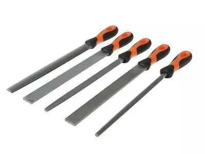 Bahco File Set 5 Piece 1-478-10-1-2 250Mm (10In) BAH47810 • £46