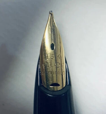 £90 • Buy Pilot Elite 18K Manifold Nib Black Gold Trim With Con-40 And Pen Pouch