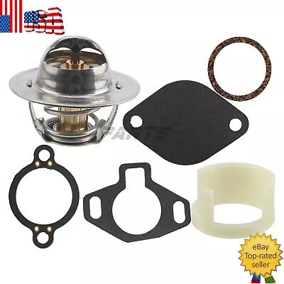 For Mercruiser Thermostat Kit 807252Q5 Gaskets 1987 & UP 160 Degree 4.3 5.0 5.7 • $16.88